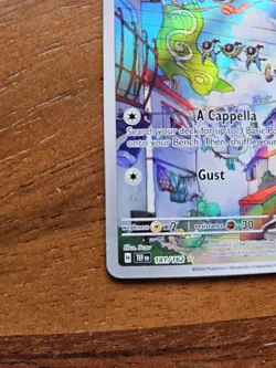 Pokemon TCG Chatot Card 181/162 SV05: Temporal Forces Illustration Rare - Image 2