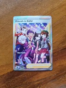 Friends in Galar TG23/TG30 Full Art Ultra Rare Silver Tempest Pokemon Card - Image 3