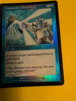 Laquatus's Disdain Instant Judgment.Old VIntage.MTG Card.FOIL - Image 3