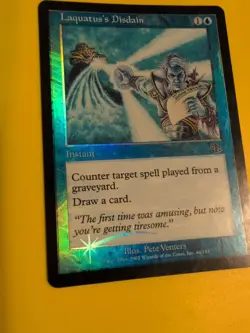 Laquatus's Disdain Instant Judgment.Old VIntage.MTG Card.FOIL - Image 5