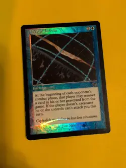 Web of Inertia. Enchantment Judgment.Old VIntage.MTG Card.FOIL - Image 1
