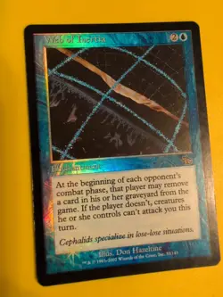 Web of Inertia. Enchantment Judgment.Old VIntage.MTG Card.FOIL - Image 4