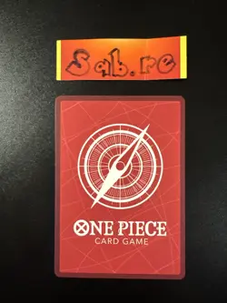 MINT Condition Zephyr Alt Art Leader OP02-072 One Piece English Card - Image 2