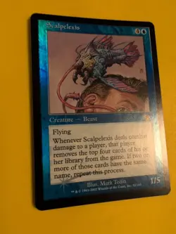 Scalpelexis. Beast Judgment.Old VIntage.MTG Card.FOIL - Image 4