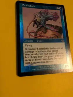 Scalpelexis. Beast Judgment.Old VIntage.MTG Card.FOIL - Image 5