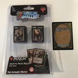 World's Smallest Ajani vs. Nicol Bolas Mini MtG Magic the Gathering Sealed - Image 1