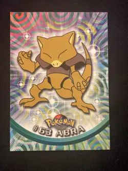 Abra #63 1999 Topps - Lightly Played - Pokemon - Image 1