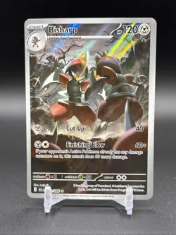 Bisharp 143/086 Illustration Rare Black Bolt Pokemon Near Mint (A) - Image 1
