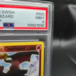 Radiant Charizard 020/159 Pokemon Card - Crown Zenith Holo - PSA 9 - Image 4