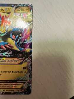 Pokemon TCG Mega Manectric EX 24/119 XY Phantom Forces Card MP - Image 2