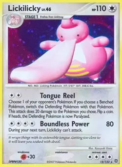 Pokemon TCG Lickilicky Secret Wonders 12/132 Holo Holo Rare - Image 1