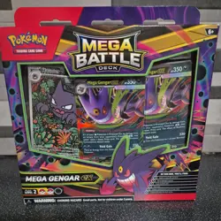 Pokemon TCG: Mega Battle Deck Mega Gengar EX - New & Sealed - Image 1