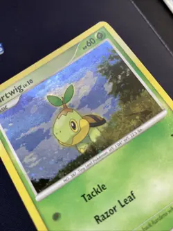 Pokemon TCG Turtwig Diamond & Pearl Base Set 103/130 Swirl Holo MP. - Image 5