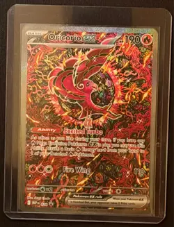 2025 Pokemon Black Star Promo Oricorio ex #024 - Phantasmal Flames Full Art Holo - Image 3