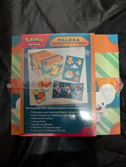 Pokemon TCG: Paldea Adventure Chest Factory Sealed Shipped Fast - Image 5