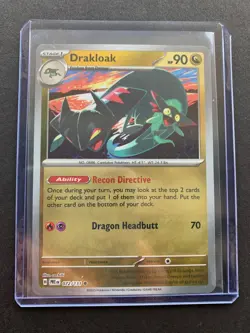 Drakloak 072/131 Reverse Holo Masterball - Pokemon Prismatic Evolutions SV8.5 - Image 1