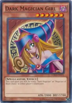 Dark Magician Girl - LDK2-ENY11 - Common - Unlimited Edition Near Mint Legendary - Image 1