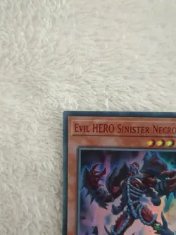 Evil HERO Sinister Necrom lds3-en026 *RED* 1st Edition Ultra Rare Yu-Gi-Oh - Image 2