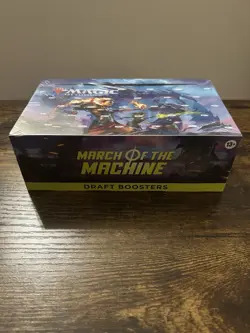 Magic the Gathering March of the Machine Draft Booster Box - MtG WotC Sealed New - Image 1