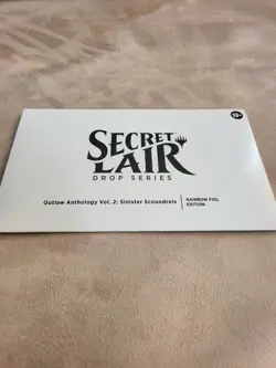 MTG Secret Lair - Outlaw Anthology Vol. 2: Sinister Scoundrels - Rainbow foil - Image 5
