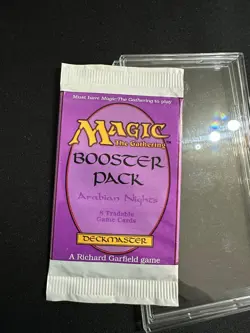 magic the gathering MTG booster pack arabian nights sealed ovp - Image 1