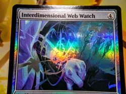 Interdimensional Web Watch rare foil magic the gathering trading card singles - Image 2