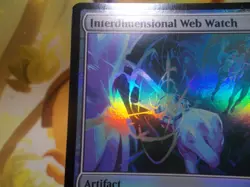 Interdimensional Web Watch rare foil magic the gathering trading card singles - Image 4