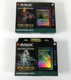 MTG The Lord Of The Rings Tales Of Middle Earth Commander Deck Set of 4 NEW - Image 4