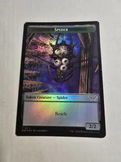 Insect (0013) Spider Double-Sided Token Duskmourn: House of Horror Foil - Image 2