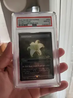 Gilded Lotus (Rainbow Foil) (909) Secret Lair Drop Foil - Image 1