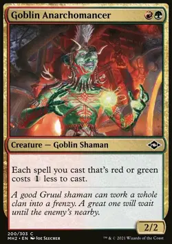 Goblin Anarchomancer - Non-Foil - mh2 - 200 | MTG Card - Image 3