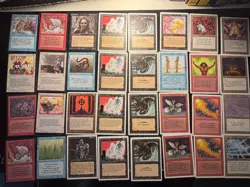 Magic The Gathering MTG - mixed lot - 3ED / REV - DRK - ALL - 4ED - NM-LP - Image 1