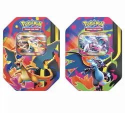Pokemon TCG Mega Charizard Tin Sealed Set Of 2 Preorder Ships 2/20/2026 - Image 1