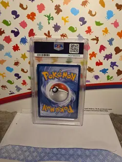 PSA 9 Pokemon TCG Paldean Wooper 102/094 Phantasmal Flames - Image 2