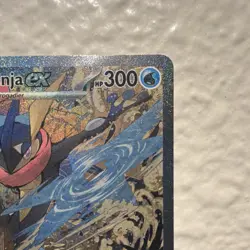 Pokemon TCG Greninja ex 132 SVP Black Star Promo EX Holo Card NM - Image 3