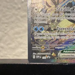 Pokemon TCG Greninja ex 132 SVP Black Star Promo EX Holo Card NM - Image 5