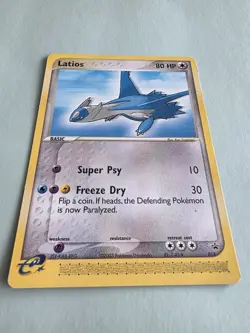 Pokemon TCG Pokemon Heroes Latios 015 Movie Black Star Promo E Reader NM - Image 1