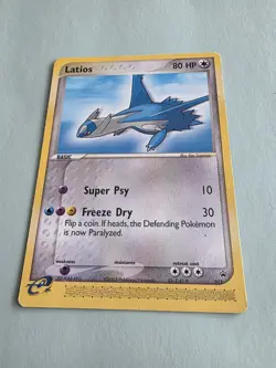 Pokemon TCG Pokemon Heroes Latios 015 Movie Black Star Promo E Reader NM - Image 2