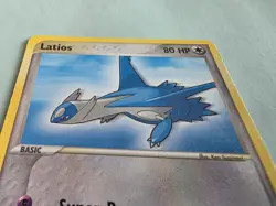 Pokemon TCG Pokemon Heroes Latios 015 Movie Black Star Promo E Reader NM - Image 3