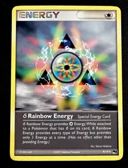 Rainbow Energy 9/17 NM Pokemon League POP Series 5 Near Mint - Image 1