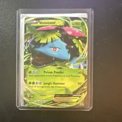 Pokemon Venusaur EX XY28 Holo Promo 180 HP Basic Card XY Pokemon TCG Card Stock - Image 1