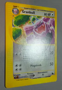 Granbull # 61/144 Common Skyridge 2003 Pokemon Deutsch Near Mint Vintage - Image 3