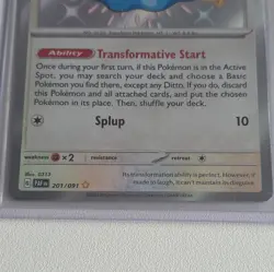 Ditto 201/091 - Paldean Fates Baby Shiny Holo Rare - Pokemon TCG Card NM - Image 4