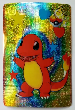 1999 Pokemon Pocket Monsters Bandai Sticker/Card #231 Charmander MINT! - Image 4