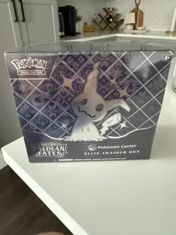 Paldean Fates Pokemon Center ETB Exclusive Elite Trainer Box Sealed - SMALL RIP - Image 1