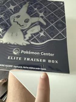 Paldean Fates Pokemon Center ETB Exclusive Elite Trainer Box Sealed - SMALL RIP - Image 2
