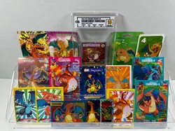 Pokemon Lot of Cards and Stickers All Charizard #6 Charizard Only Lot of 17 - Image 1