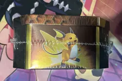 Pokemon TCG Hidden Fates Raichu GX Tin — Factory Sealed — English - Image 4