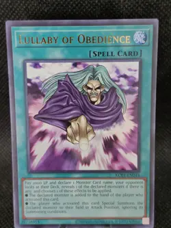 Lullaby of Obedience (KC01-EN044) Unlimited Edition - Ultra Rare - Near Mint - Image 1