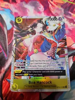 One Piece CCG Boa Hancock - OP14-112 - The Azure Sea's Seven (OP14) - Image 1
